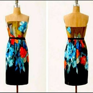 Moulinette Soeurs Splashed Palette Silk Dress 2